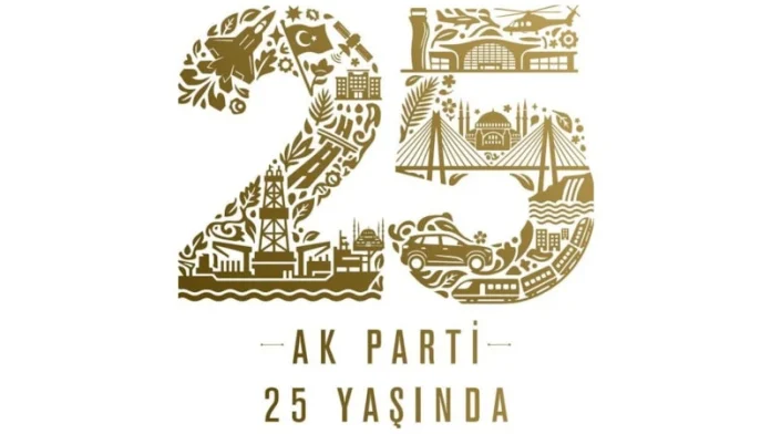 AK Parti'den 25'inci yıla özel logo: Türkiye'nin eserleri tek tasarımda buluştu AK Parti'den 25'inci yıla özel logo: Türkiye'nin eserleri tek tasarımda buluştu