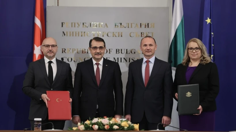 Türkiye ile Bulgaristan arasında doğalgaz alanında iş birliği protokolü imzalandı