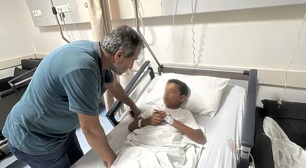 Mersin'de markette çocuğu öldüresiye darp eden cani tutuklandı