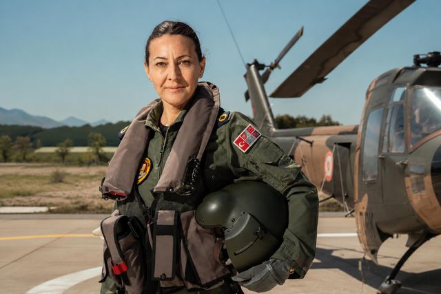 Hava Kuvvetleri tarihinde ilk kez bir kadın savaş pilotu tuğgeneral rütbesine terfi etti Hava Kuvvetleri tarihinde ilk kez bir kadın savaş pilotu tuğgeneral rütbesine terfi etti