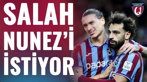 Nunez, Mohamed Salah ile anlaşma imzaladı: Trabzonspor'da neler oluyor? Nunez, Mohamed Salah ile anlaşma imzaladı: Trabzonspor'da neler oluyor?