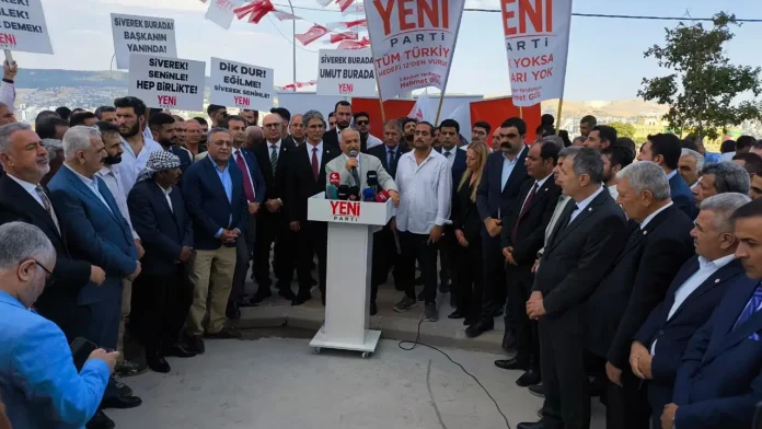 YENİ Parti Şanlıurfa’da il başkanlığını açtı YENİ Parti Şanlıurfa’da il başkanlığını açtı
