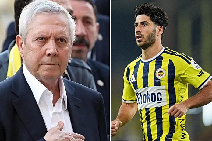 Aziz Yıldırım ve Asensio arasında olay diyalog! Aziz Yıldırım ve Asensio arasında olay diyalog!