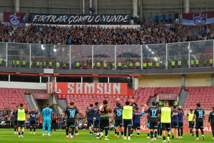 Salah yapıyor... ve Trabzon, Samsun'u üç golle mağlup ediyor Salah yapıyor... ve Trabzon, Samsun'u üç golle mağlup ediyor