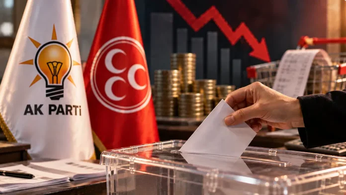 Ekonomi yönetimine AKP ve MHP seçmeninden dikkat çeken yanıt Ekonomi yönetimine AKP ve MHP seçmeninden dikkat çeken yanıt