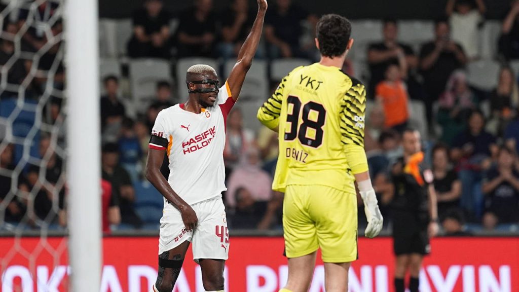 Galatasaray’a Osimhen’den kritik maç öncesi sevindirici haber!