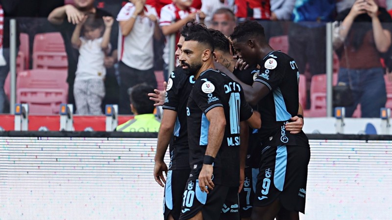 Salah yapıyor... ve Trabzon, Samsun'u üç golle mağlup ediyor